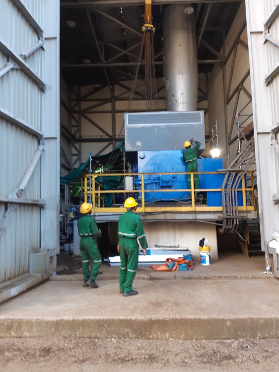  Re-install Motor Cooling Hood